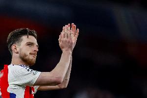 佩蒂特：赖斯两次任意球力量十足&amp;技巧精湛，不知哪名门将能挡出